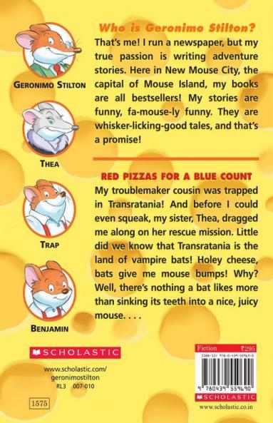 Geronimo Stilton #07 Red Pizzas For A Blue Count
