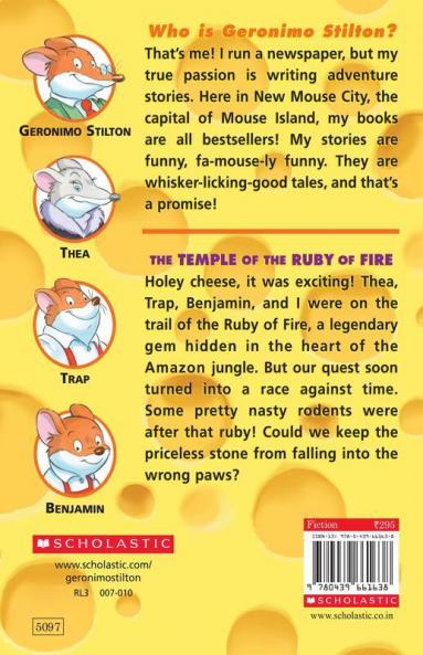 Geronimo Stilton #14 The Temple Of The Ruby Of Fire