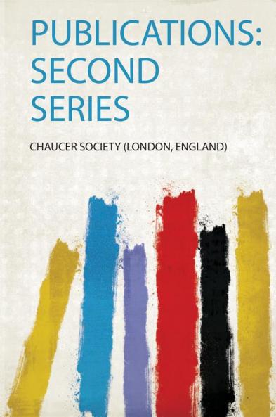 Publications: Second Series