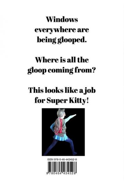 Super Kitty and the glob of goop.