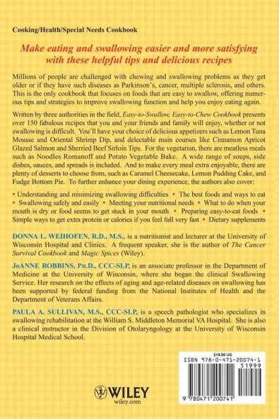 Easy-To-Swallow Easy-To-Chew Cookbook