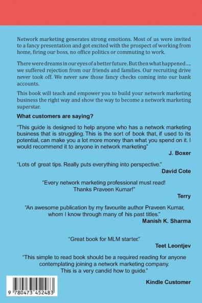 How to Become Network Marketing Superstar: Your Network Marketing Blueprint for the Success you Truly Deserve!: 1 (Network Marketing Success)