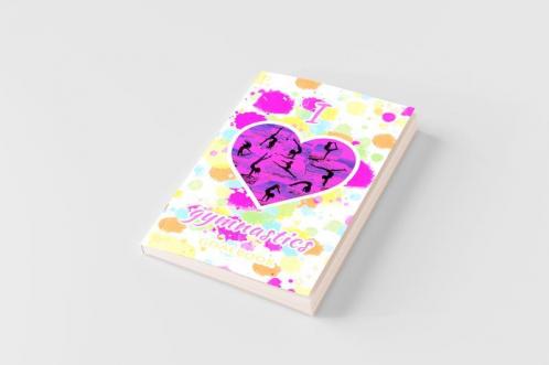 I Love Gymnastics Goalbook (white/splotches cover #2)