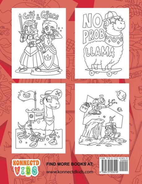 100 Totally Amazing Coloring Pages for Kids
