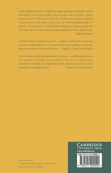 A Dictionary of Alchemical Imagery