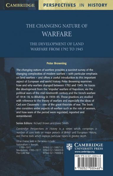 The Changing Nature of Warfare