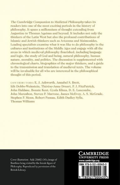 The Cambridge Companion to Medieval Philosophy