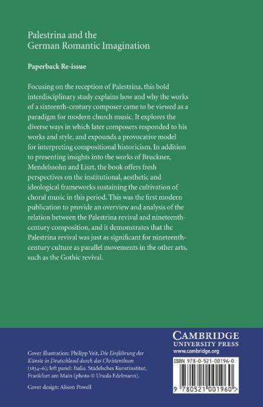 Palestrina and the German Romantic Imagination