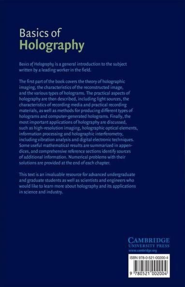 Basics of Holography