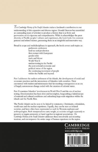The Cambridge History of the Pacific Islanders