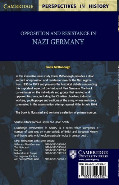 Opposition and Resistance in Nazi Germany