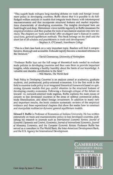 Trade Policy in Developing Countries