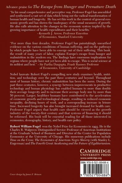 The Escape from Hunger and Premature Death 1700 2100