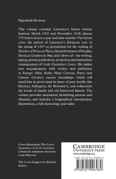 The Letters of D. H. Lawrence