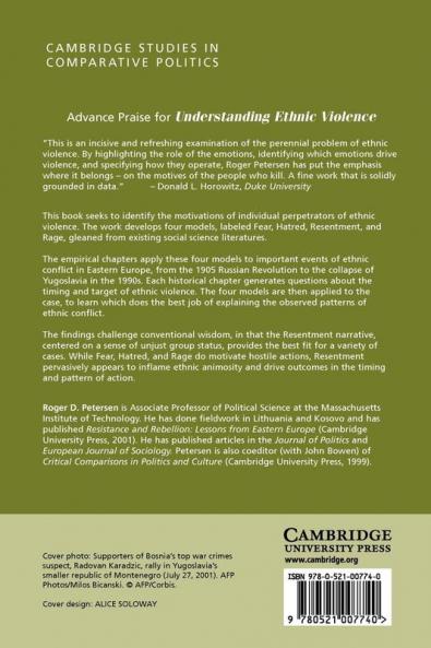 Understanding Ethnic Violence