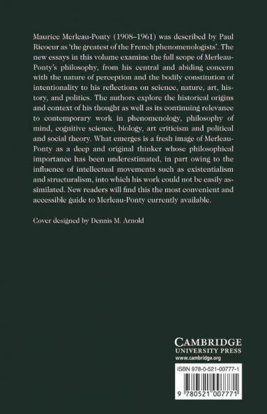 The Cambridge Companion to Merleau-Ponty