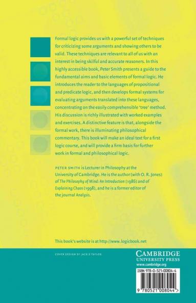 An Introduction to Formal Logic