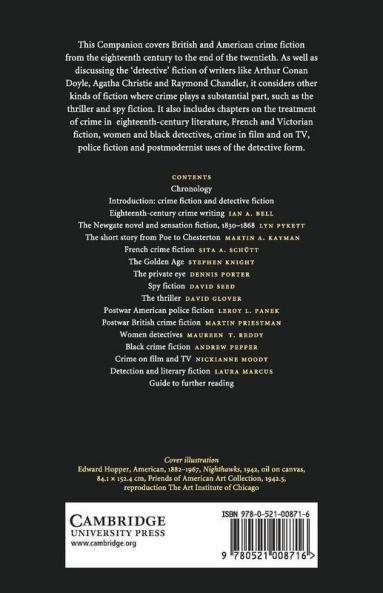 The Cambridge Companion to Crime Fiction