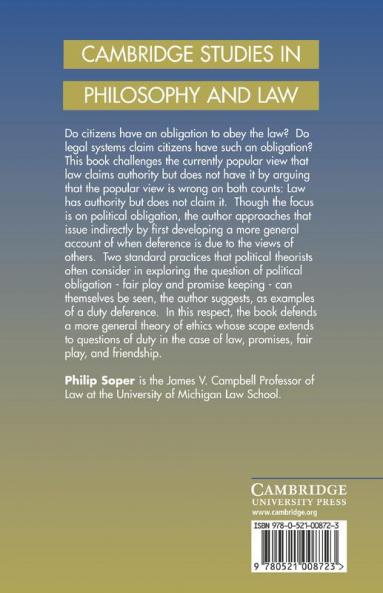 The Ethics of Deference