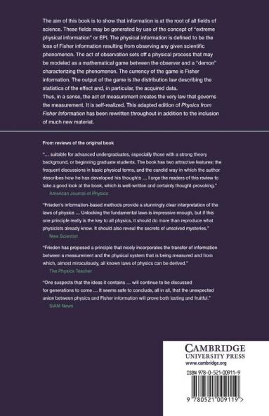 Science from Fisher Information