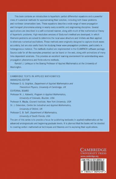 Finite Volume Methods for Hyperbolic Problems