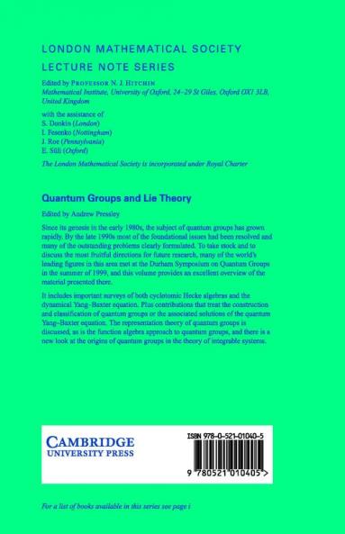 Quantum Groups and Lie Theory