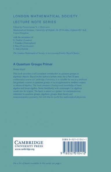 A Quantum Groups Primer