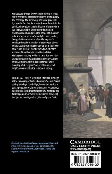 Kierkegaard Religion and the Nineteenth-Century Crisis of Culture