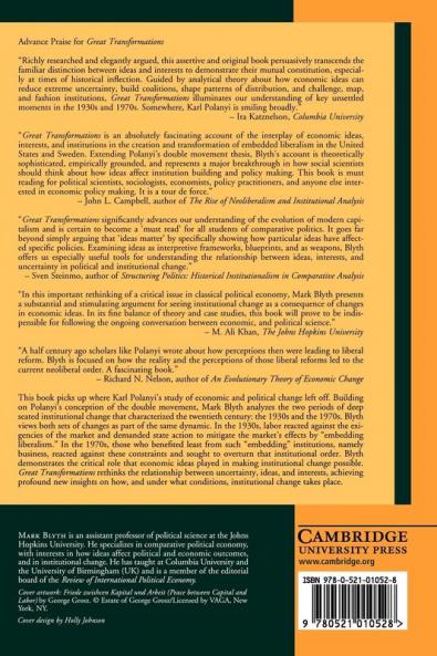 Great Transformations