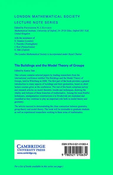 Tits Buildings and the Model Theory of Groups