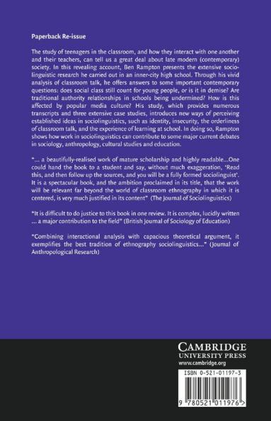 Language in Late Modernity