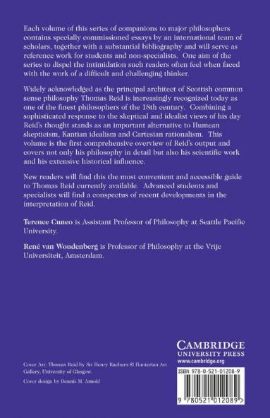 The Cambridge Companion to Thomas Reid