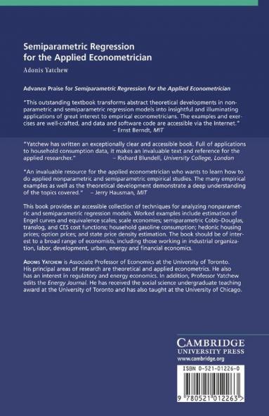 Semiparametric Regression for the Applied Econometrician