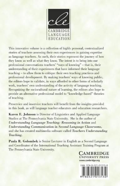 Teachers' Narrative Inquiry as Professional Development