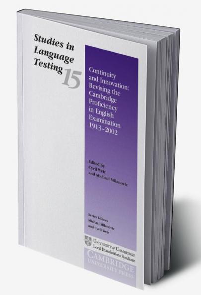 Studies in Language Testing 15