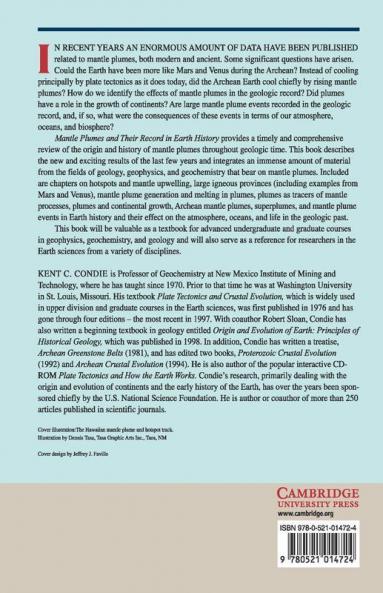 Mantle Plumes and Their Record in Earth History