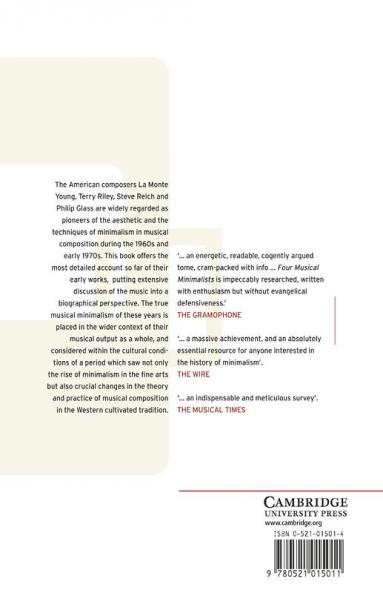 Four Musical Minimalists