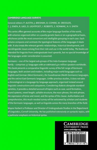 The Germanic Languages
