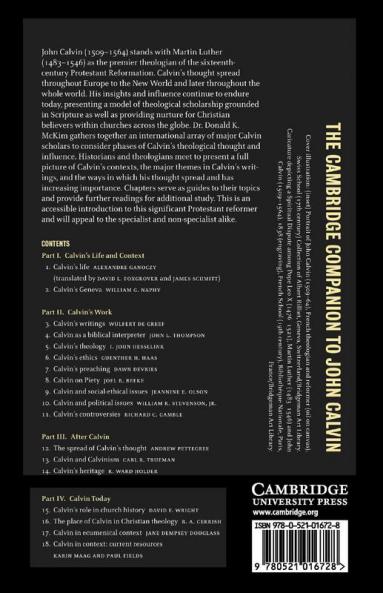 The Cambridge Companion to John Calvin