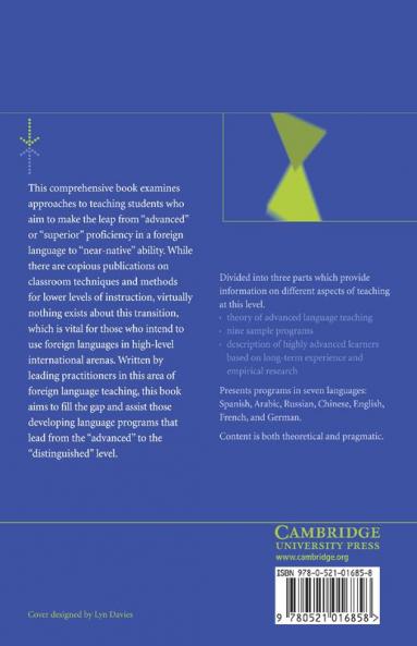 Developing Professional-Level Language Proficiency