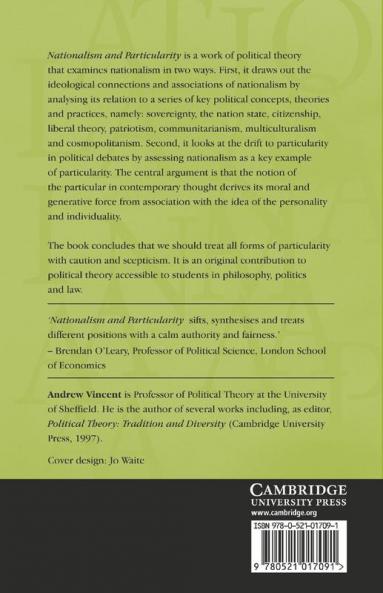 Nationalism and Particularity