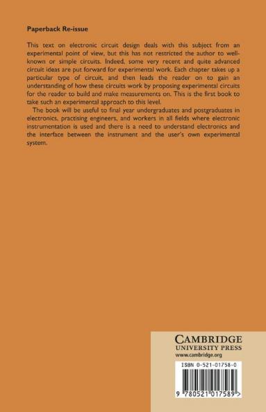 Circuits for Electronic Instrumentation