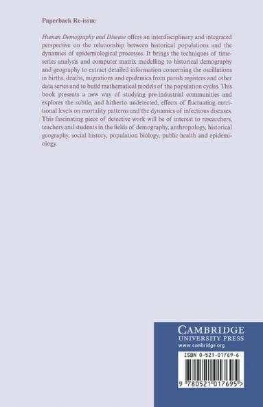 Human Demography and Disease