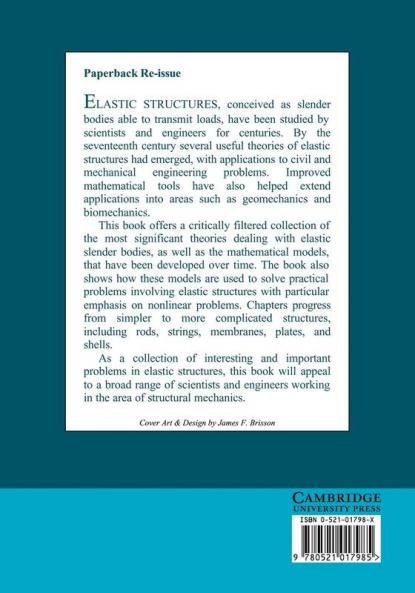 Mathematical Models for Elastic Structures