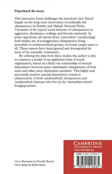 The Egalitarians - Human and Chimpanzee