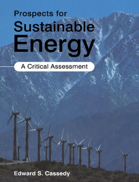 Prospects for Sustainable Energy
