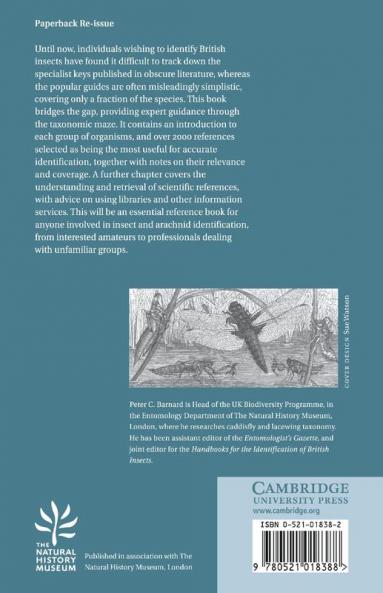 Identifying British Insects and Arachnids