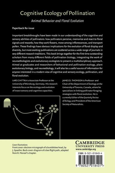 Cognitive Ecology of Pollination