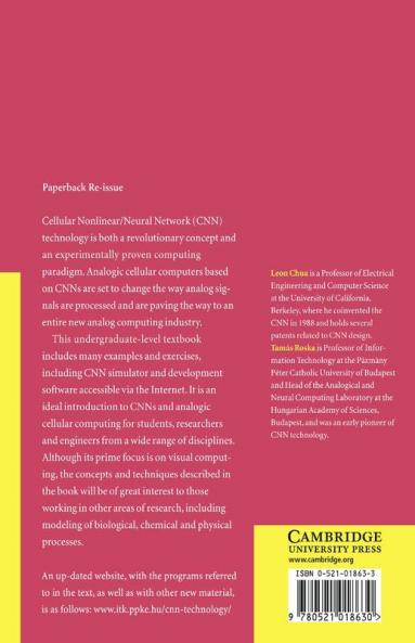 Cellular Neural Networks and Visual Computing
