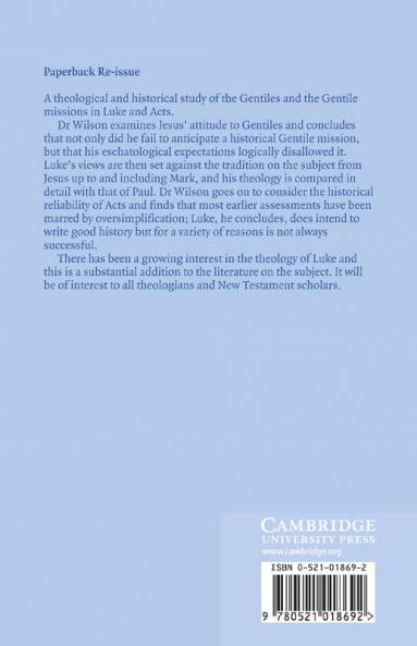 The Gentiles and the Gentile Mission in Luke-Acts